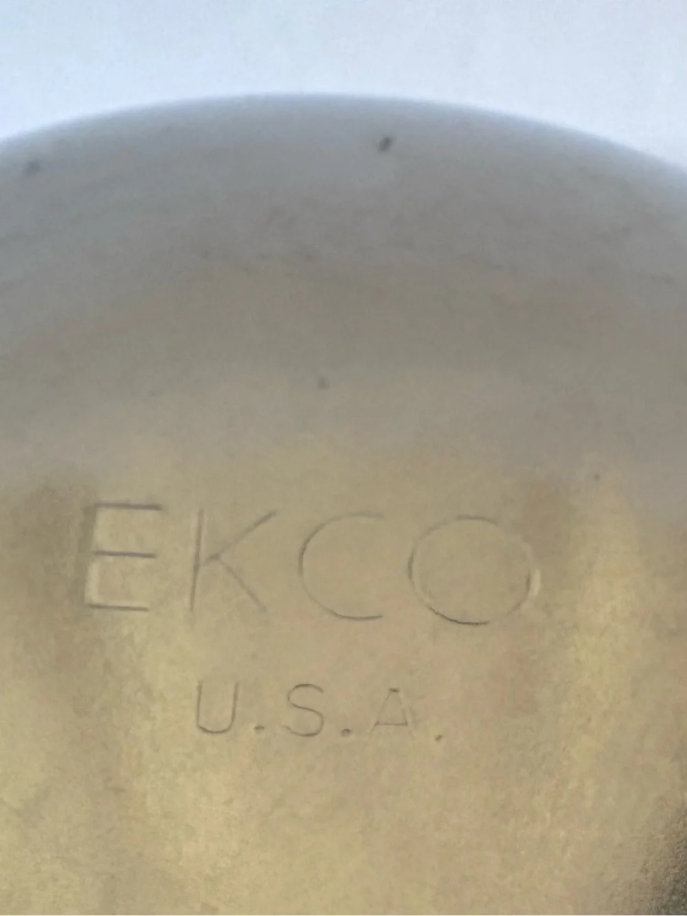 EKCO Made in the USA Ladle Wood and Stainless Steel